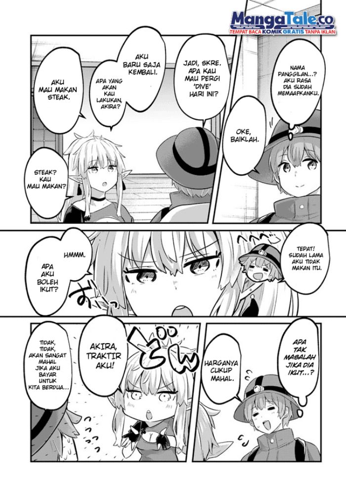 Houkago no Meikyuu Boukensha: Nippon to Isekai wo Ikiki Dekiru You ni Natta Boku wa Level Up ni Isoshimi Masu Chapter 03 Gambar 6