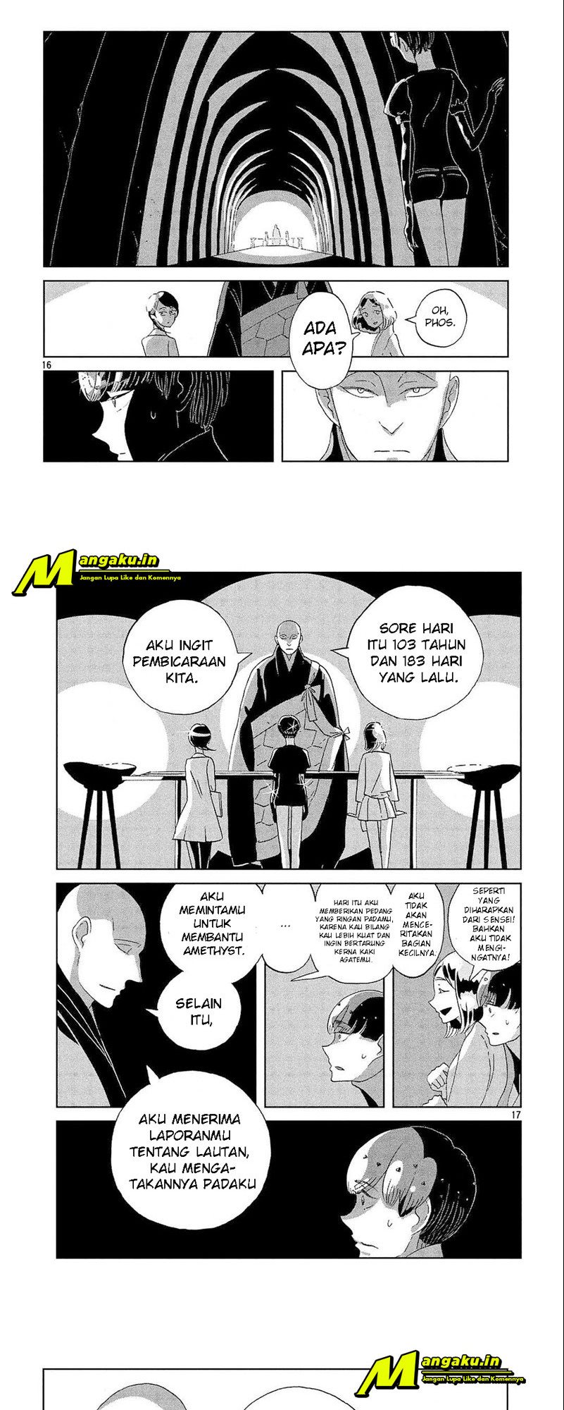 Houseki no Kuni Chapter 49 Gambar 10