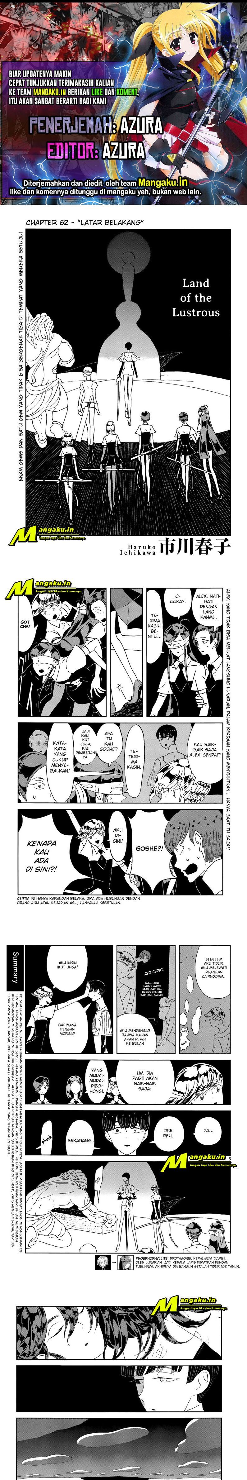 Houseki no Kuni Chapter 62 Gambar 1