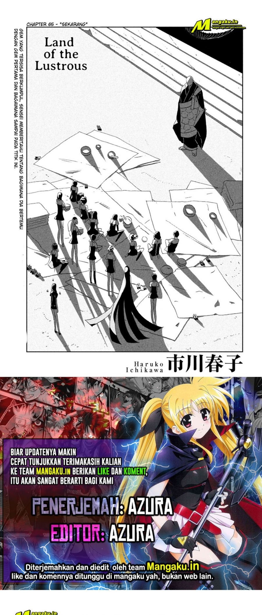 Houseki no Kuni Chapter 65 Gambar 1