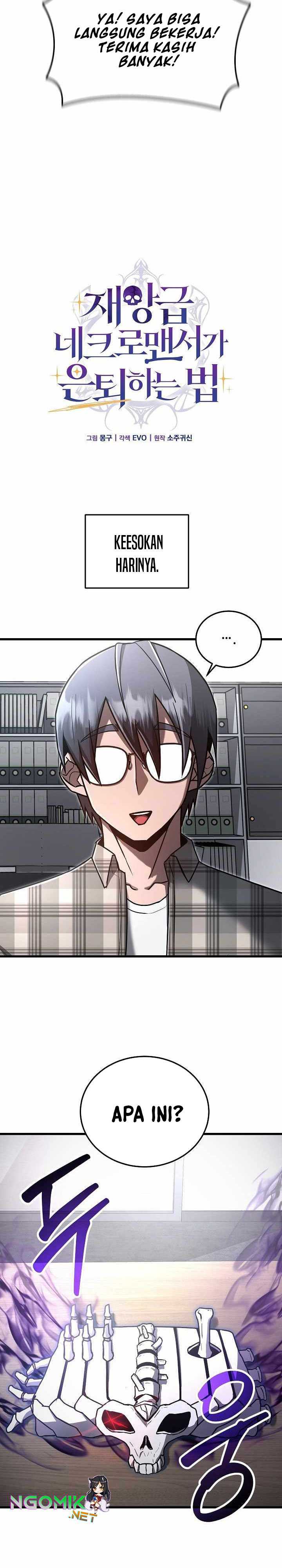 How a Catastrophic Necromancer Retires Chapter 08 Gambar 24