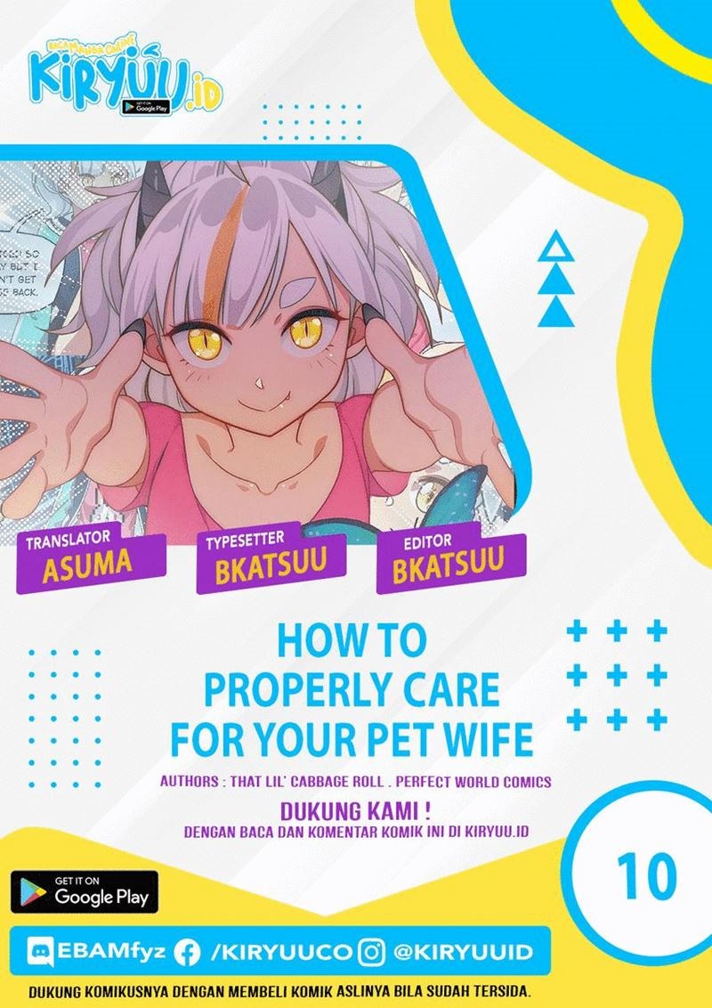 How To Properly Care For Your Pet Wife Chapter 10 Gambar 1