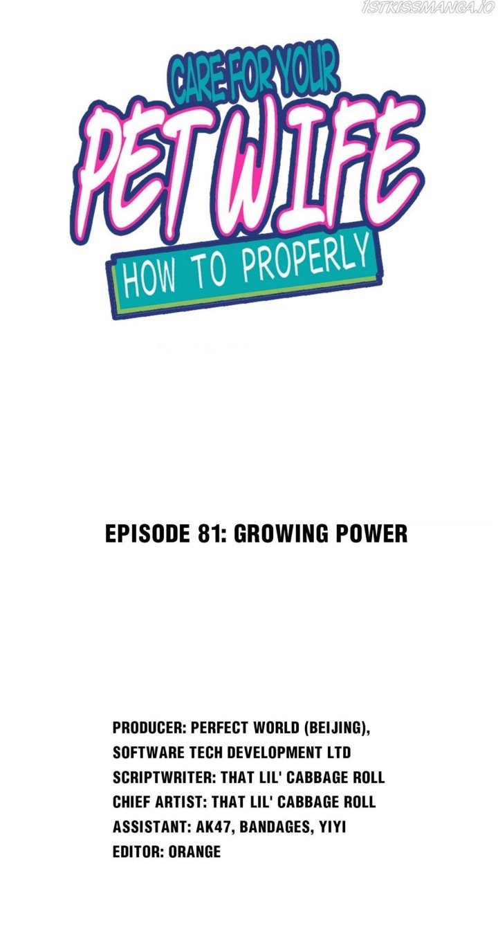 How To Properly Care For Your Pet Wife Chapter 81 Gambar 2