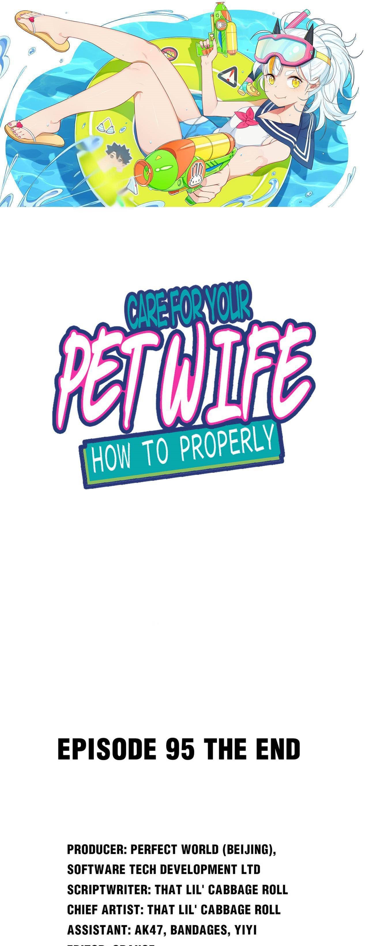 How To Properly Care For Your Pet Wife Chapter 95 End Gambar 2