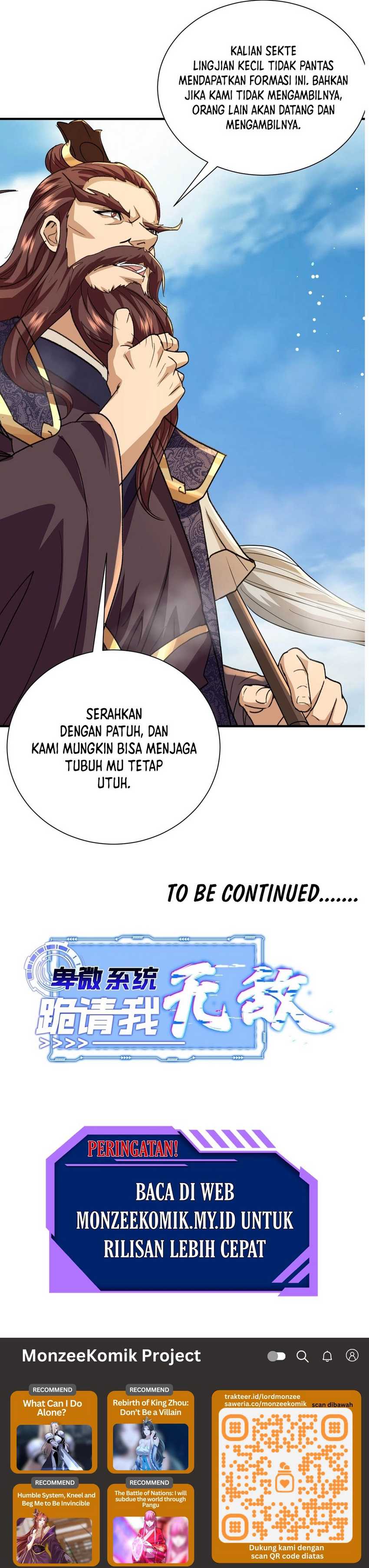 Humble System, Kneel and Beg Me to Be Invincible Chapter 11 Gambar 34