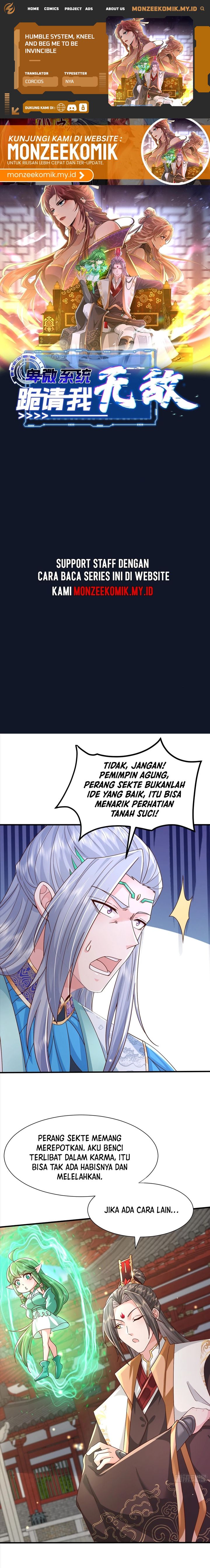 Humble System, Kneel and Beg Me to Be Invincible Chapter 24 Gambar 1