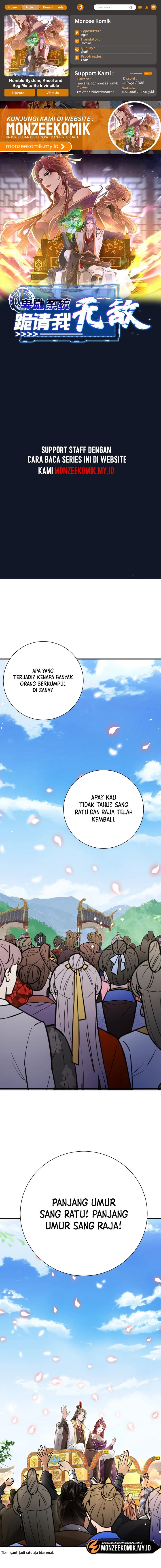 Humble System, Kneel and Beg Me to Be Invincible Chapter 25 Gambar 1