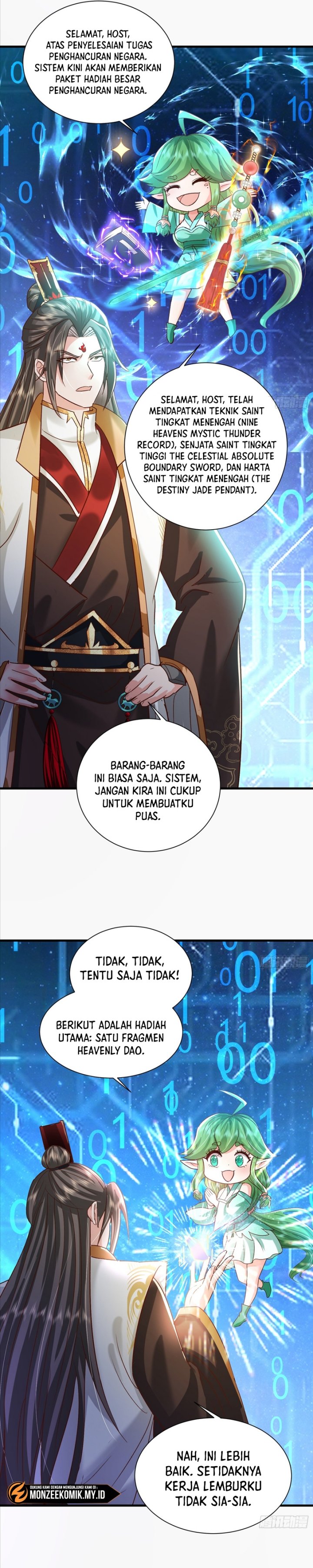 Humble System, Kneel and Beg Me to Be Invincible Chapter 49 Gambar 11