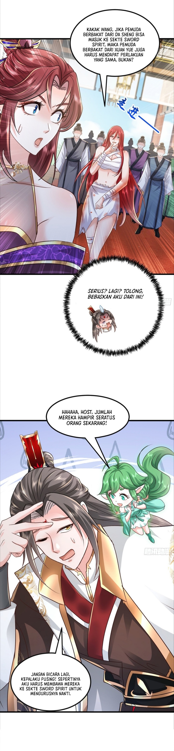 Humble System, Kneel and Beg Me to Be Invincible Chapter 52 Gambar 11