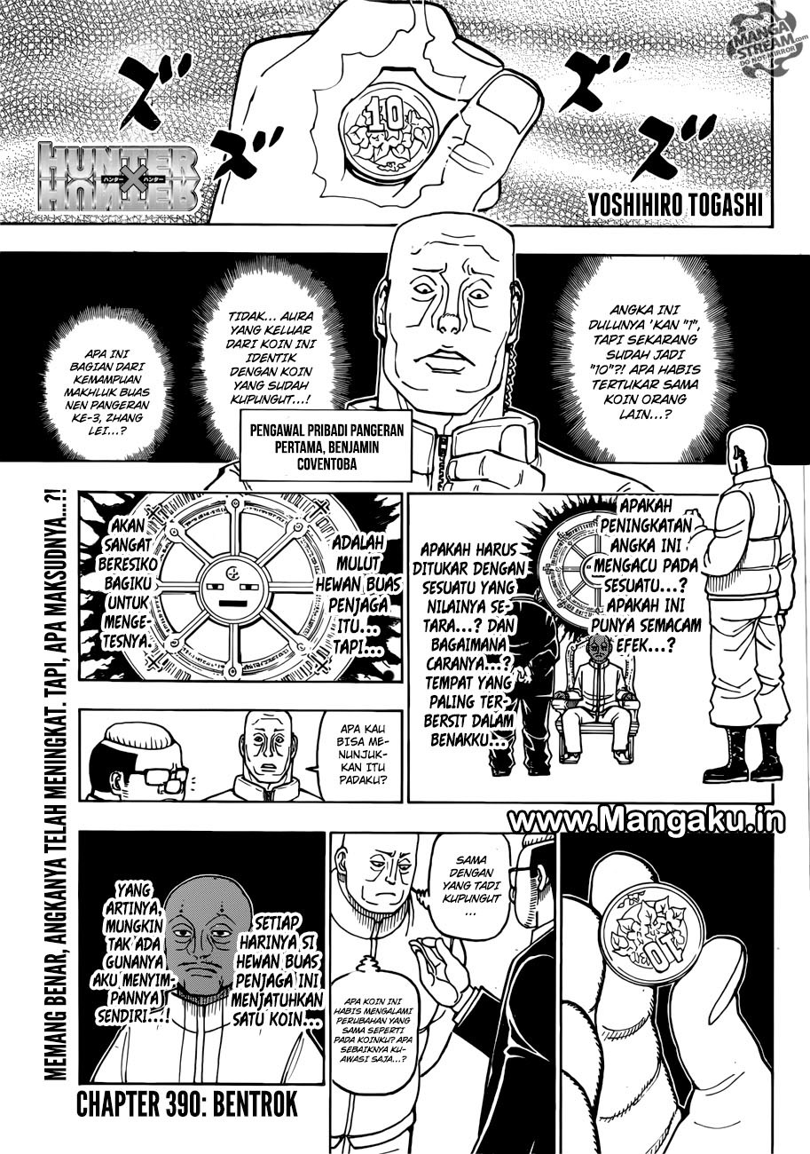 Hunter x Hunter Chapter 390 Gambar 2