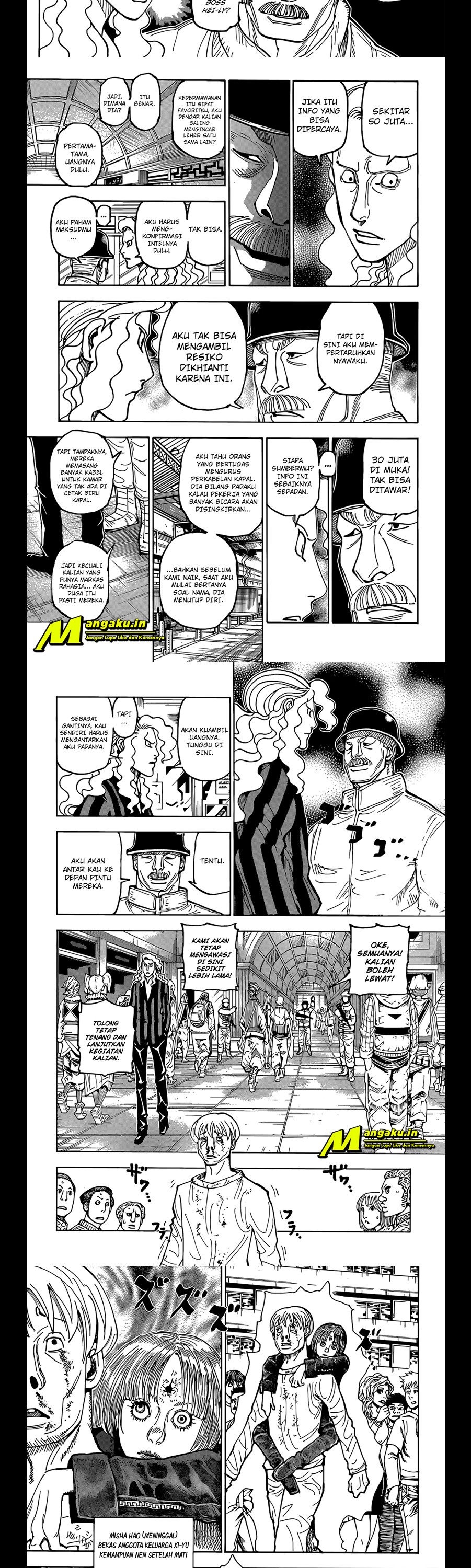 Hunter x Hunter Chapter 392 Gambar 2