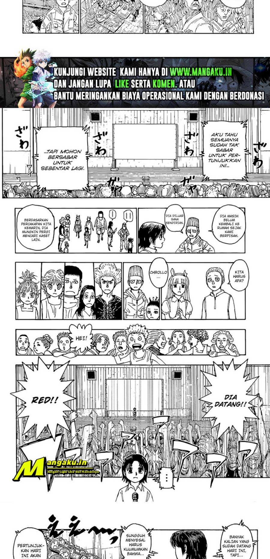 Hunter x Hunter Chapter 397 Gambar 2