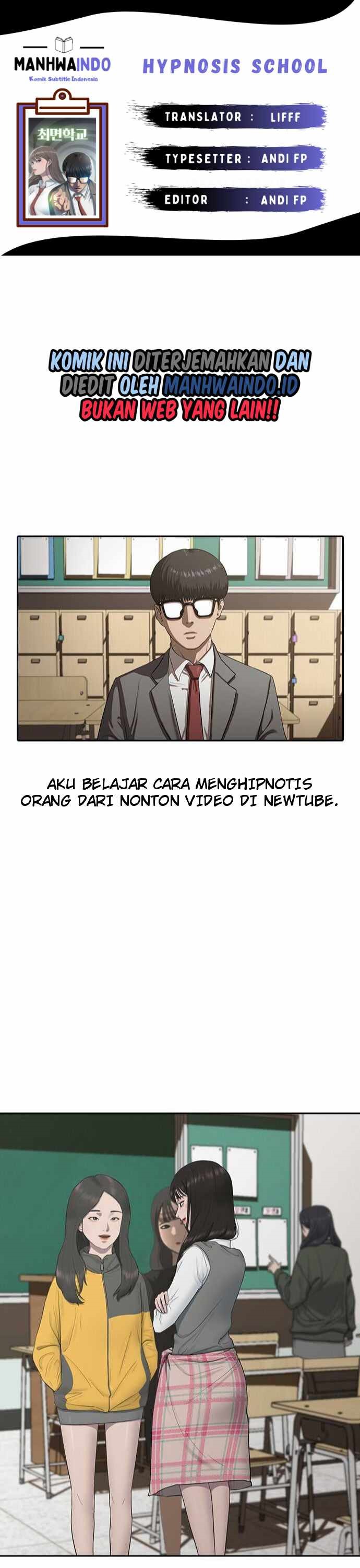Hypnosis School Chapter 01 Gambar 1
