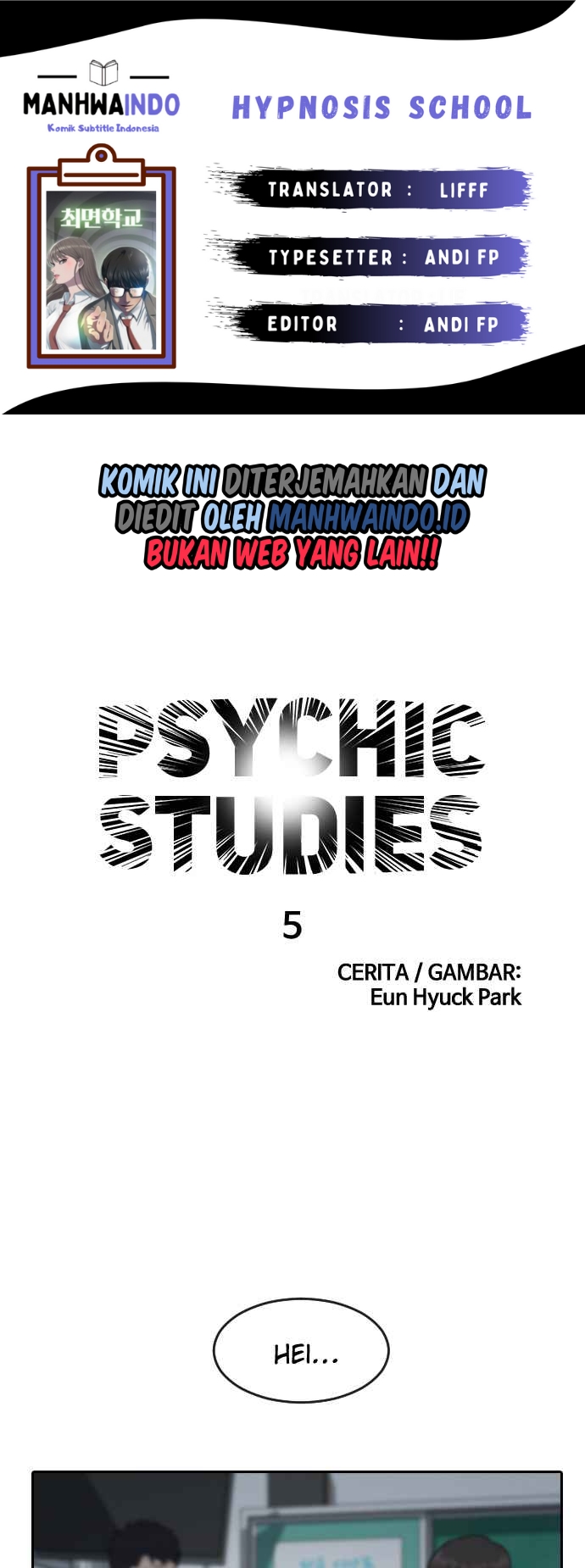 Hypnosis School Chapter 05 Gambar 1
