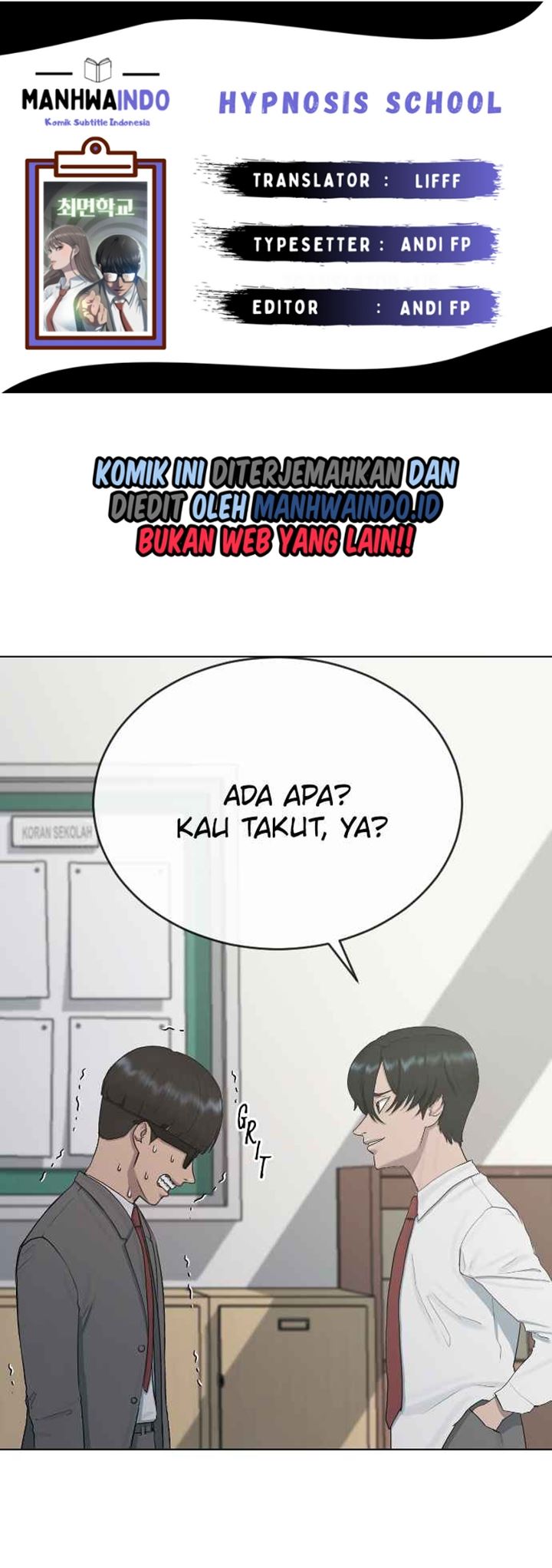 Hypnosis School Chapter 25 Gambar 1