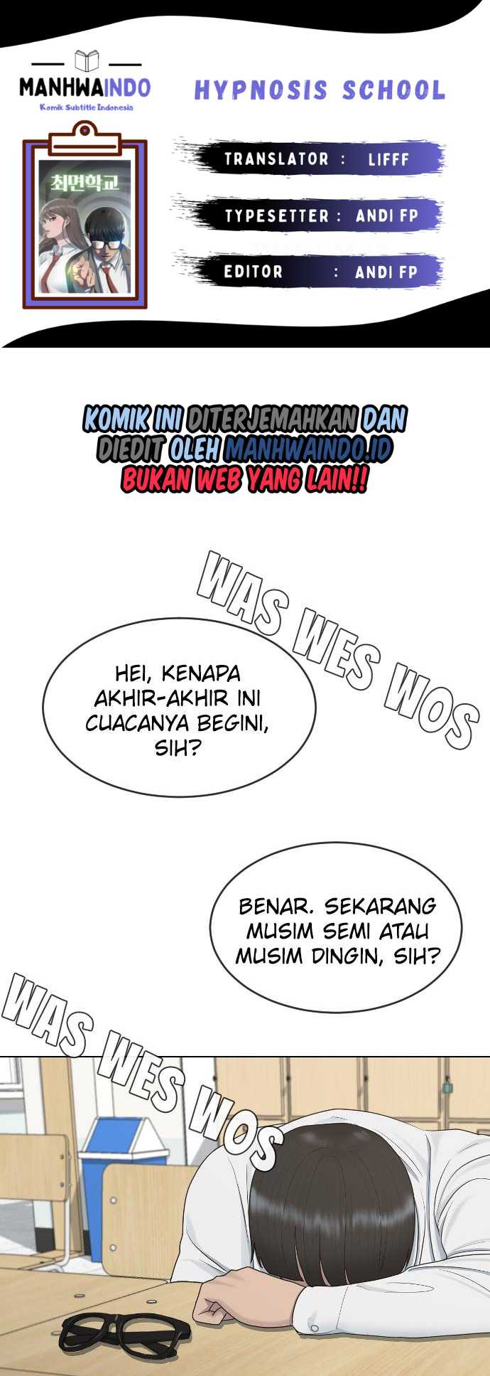 Hypnosis School Chapter 38 Gambar 1