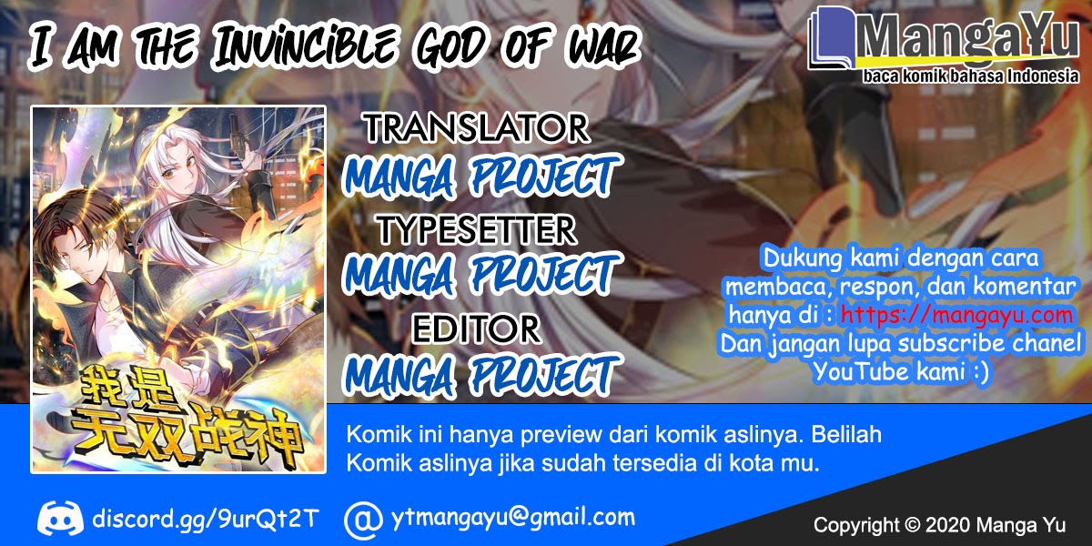 I Am the Invincible God of War (I Am The Warriors God Of War) Chapter 28 Gambar 1