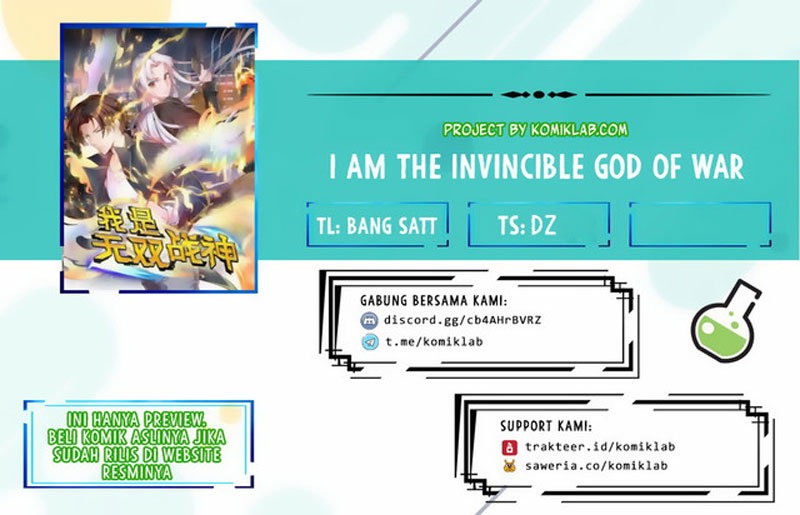 I Am the Invincible God of War (I Am The Warriors God Of War) Chapter 36 Gambar 1