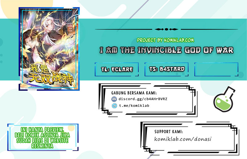 I Am the Invincible God of War (I Am The Warriors God Of War) Chapter 51 Gambar 1