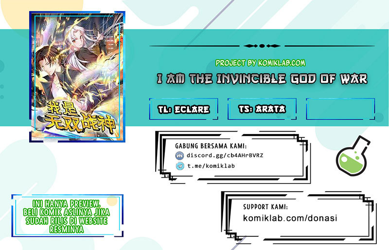 I Am the Invincible God of War (I Am The Warriors God Of War) Chapter 56 Gambar 1