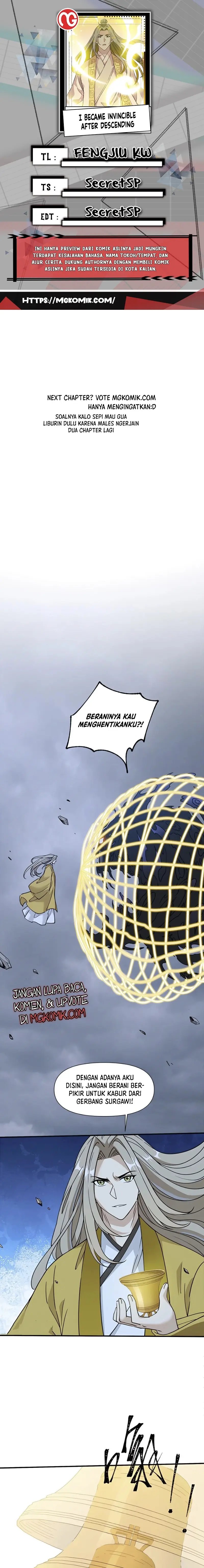 I Became Invincible After Descending Chapter 44 Gambar 1