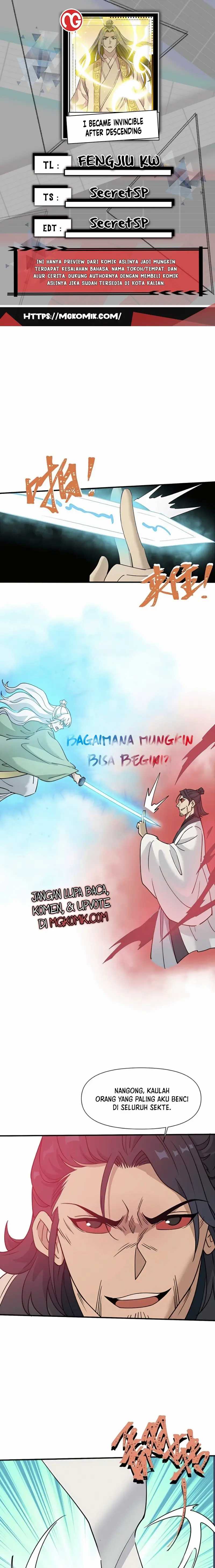 I Became Invincible After Descending Chapter 45 Gambar 1