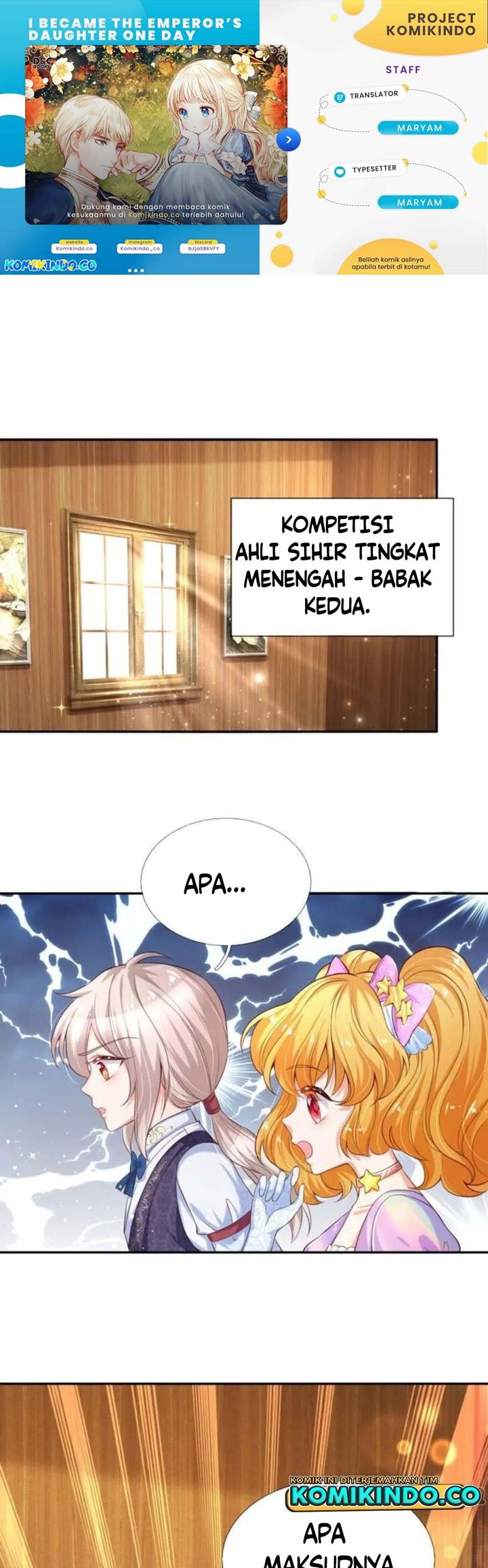 I Became The Emperor’s Daughter One Day Chapter 146 Gambar 1