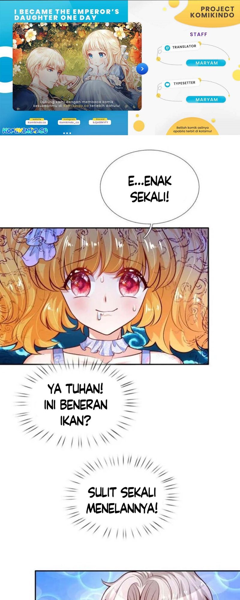 I Became The Emperor’s Daughter One Day Chapter 171 Gambar 1