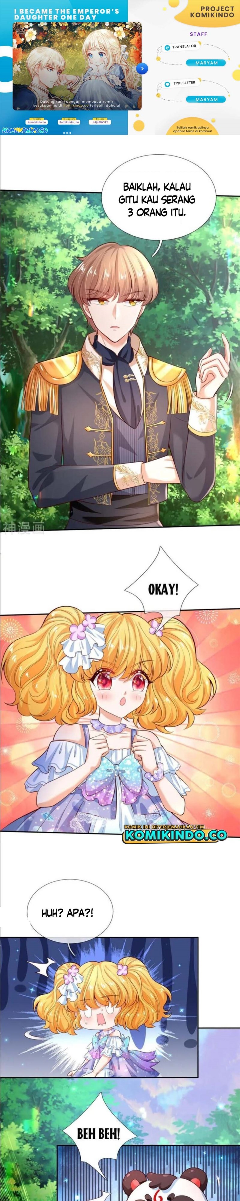 I Became The Emperor’s Daughter One Day Chapter 190 Gambar 1