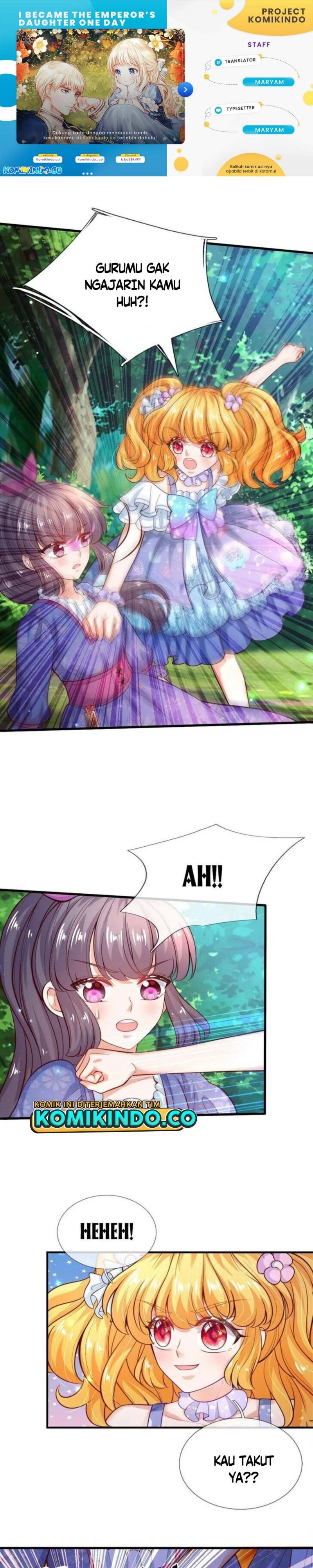 I Became The Emperor’s Daughter One Day Chapter 193 Gambar 1