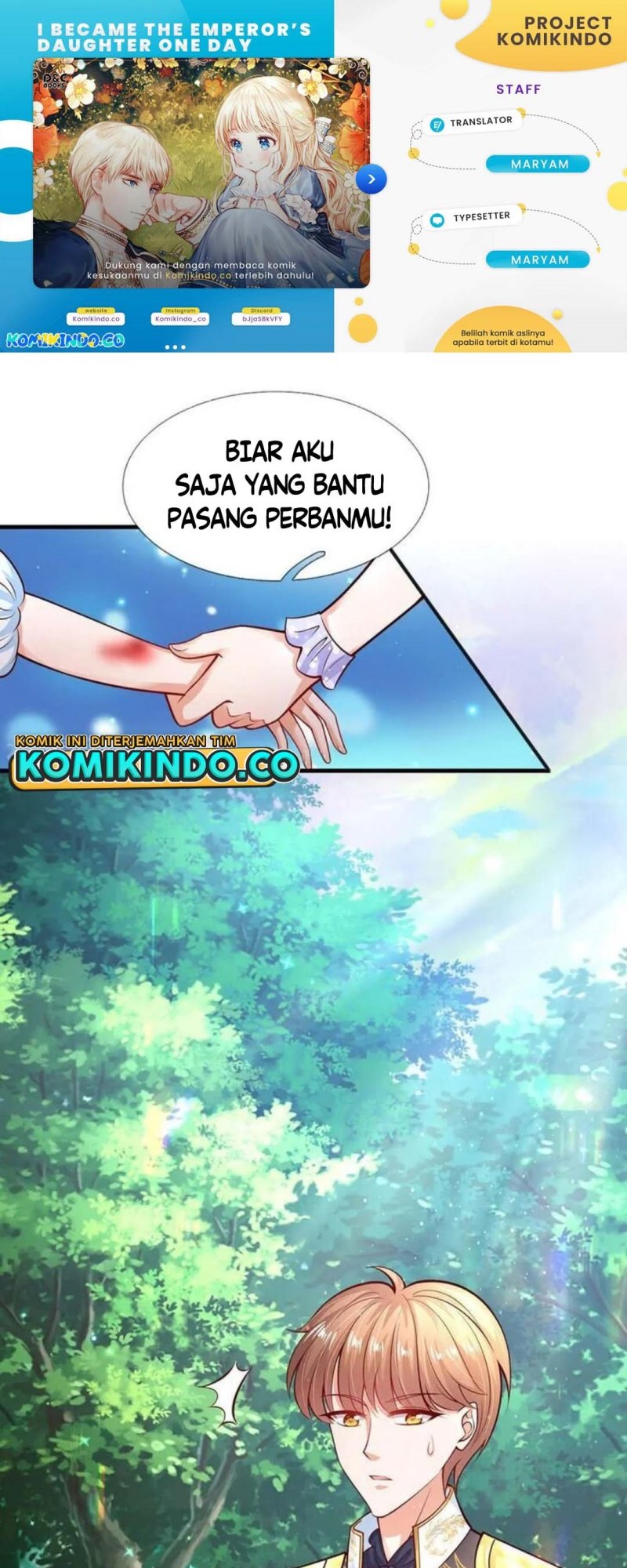I Became The Emperor’s Daughter One Day Chapter 195 Gambar 1