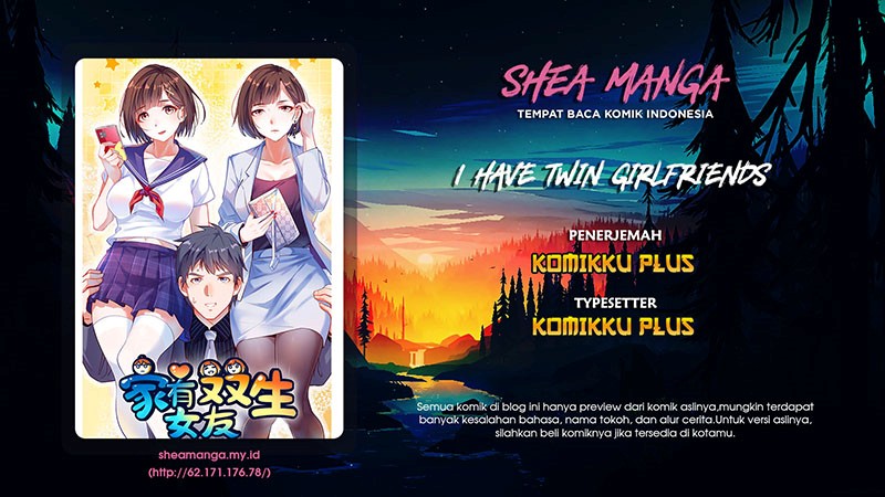 I Have Twin Girlfriends Chapter 77 Gambar 1