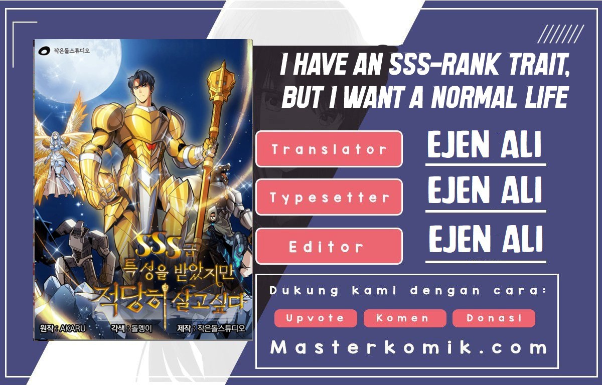 I have an SSS-rank Trait, but I want a Normal Life Chapter 13 Gambar 1