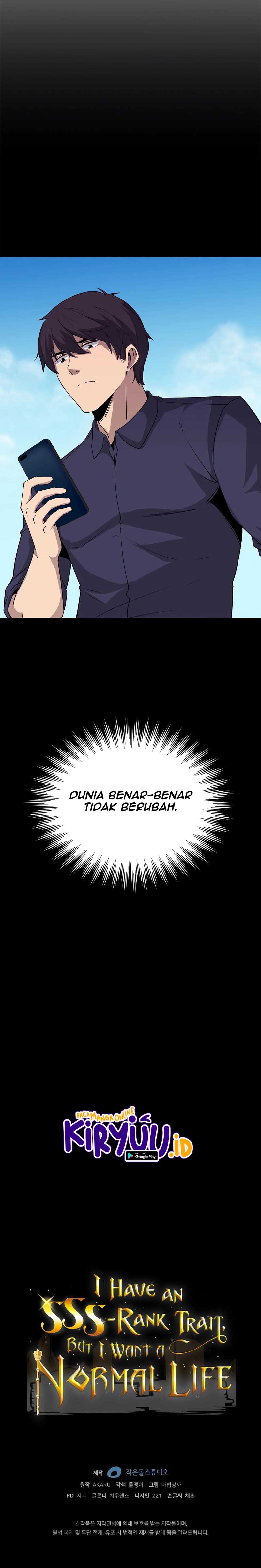 I have an SSS-rank Trait, but I want a Normal Life Chapter 33 Gambar 15