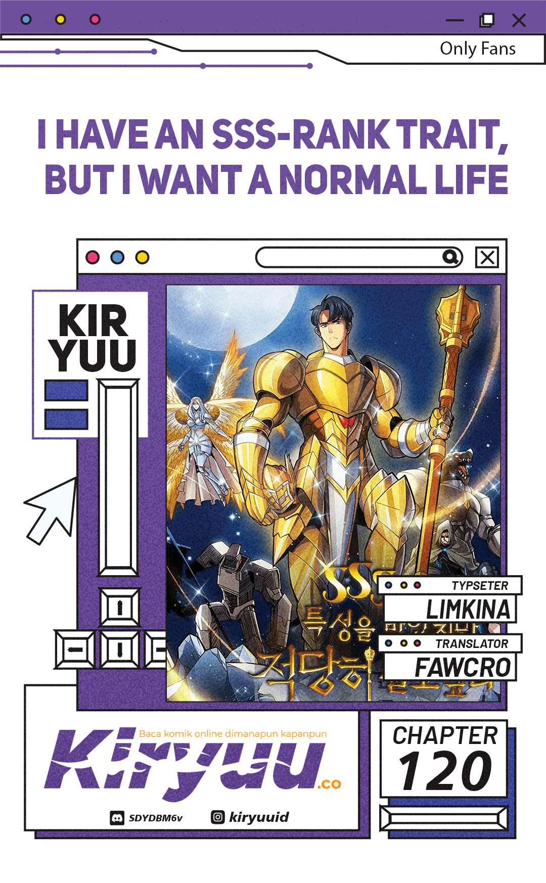 I have an SSS-rank Trait, but I want a Normal Life Chapter 120 Gambar 1
