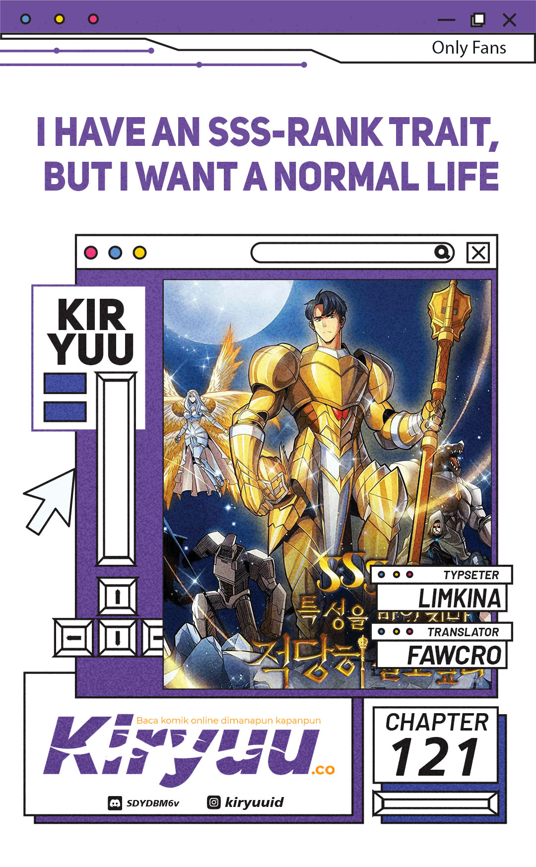 I have an SSS-rank Trait, but I want a Normal Life Chapter 121 Gambar 1