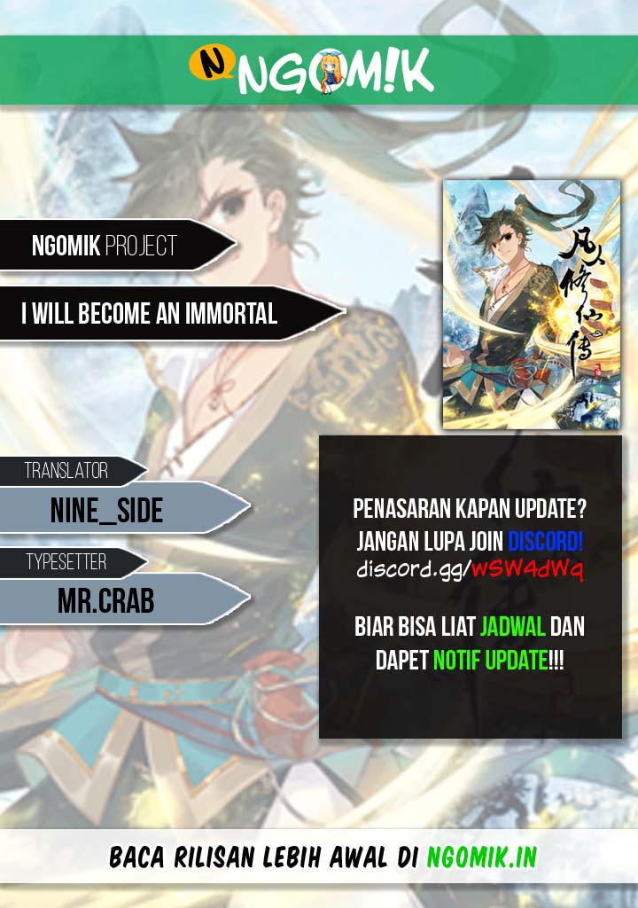 I Will Become an Immortal Chapter 01 Gambar 1