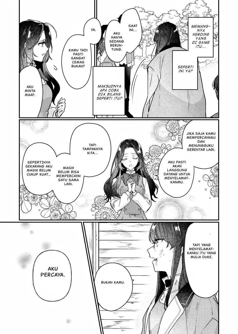 I’ll Become a Villainess That Will Go Down in History (Rekishi Ni Nokoru Akujo Ni Naru Zo: Akuyaku Reijou Ni Naru Hodo Ouji No Dekiai Wa Kasoku Suru You Desu!) Chapter 12 Gambar 8
