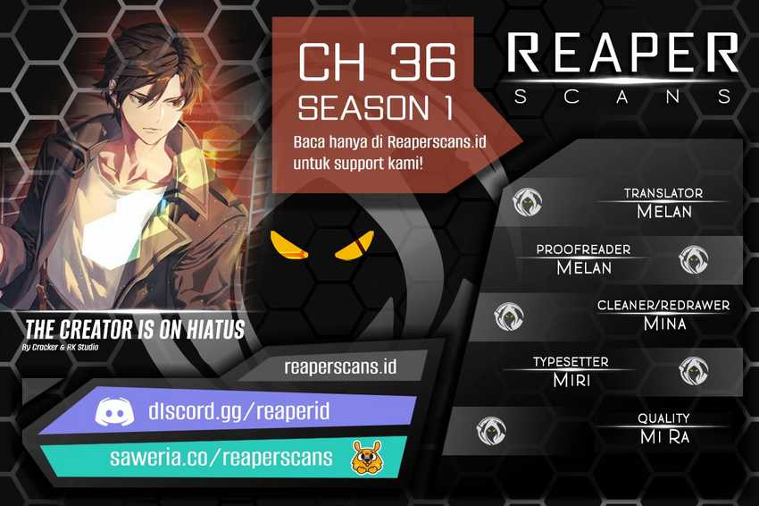 I’ll be Taking a Break for Personal Reasons (The Creator is On Hiatus) Chapter 36 Gambar 1