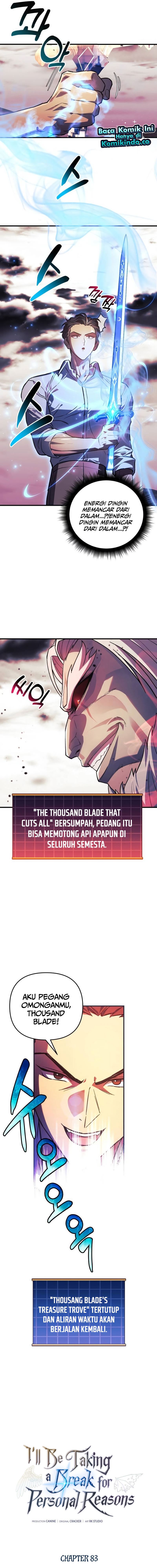 I’ll be Taking a Break for Personal Reasons (The Creator is On Hiatus) Chapter 83 Gambar 5