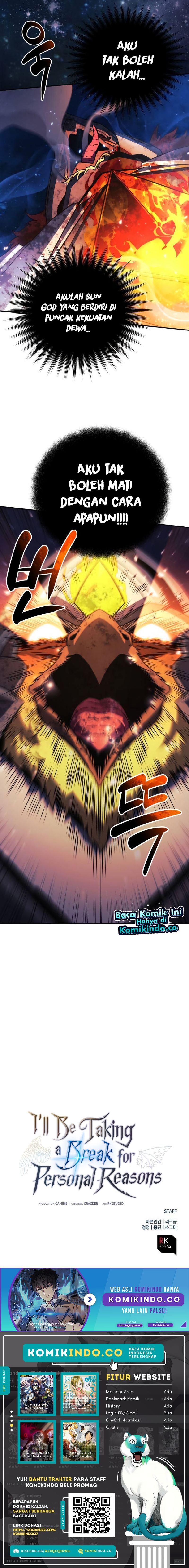 I’ll be Taking a Break for Personal Reasons (The Creator is On Hiatus) Chapter 83 Gambar 21
