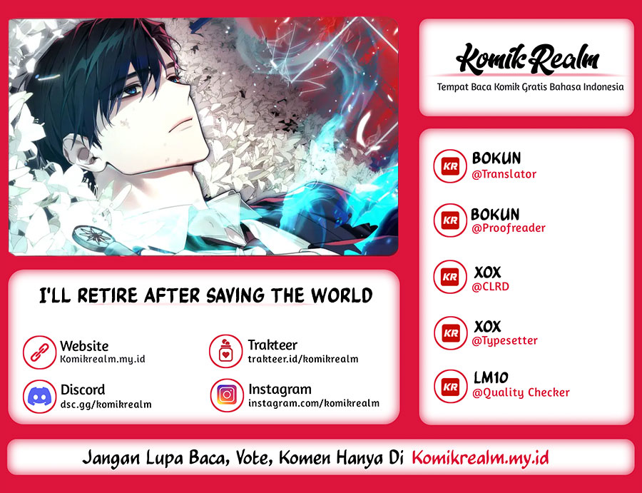 I’ll Retire After Saving the World Chapter 23 Gambar 1