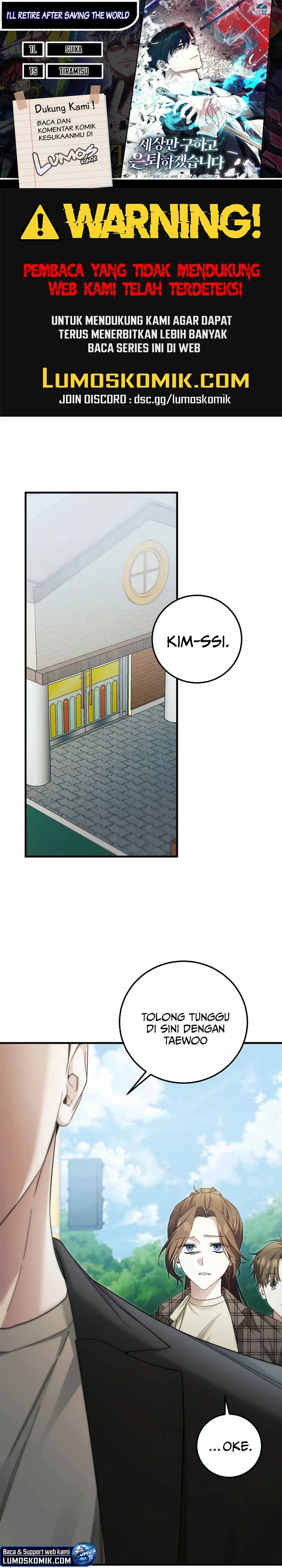 I’ll Retire After Saving the World Chapter 31 Gambar 1