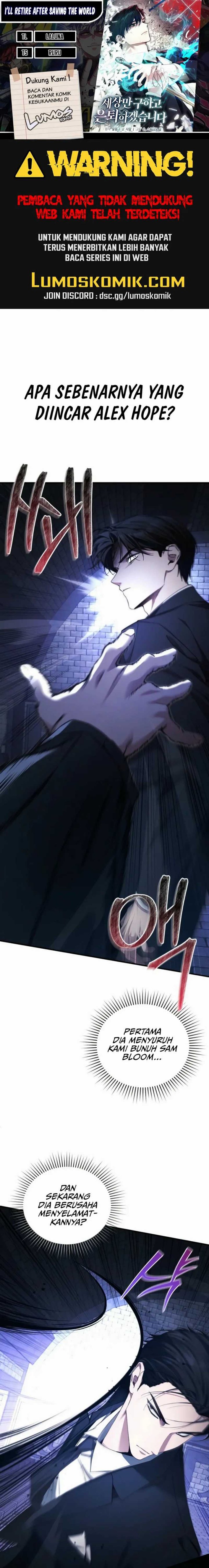 I’ll Retire After Saving the World Chapter 73 Gambar 1