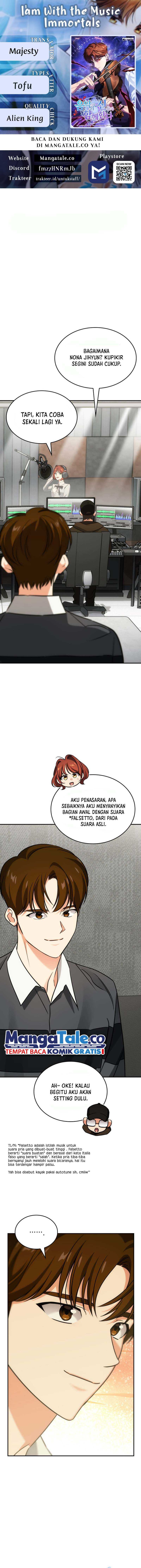 I Am With the Music Immortals Chapter 40 Gambar 1