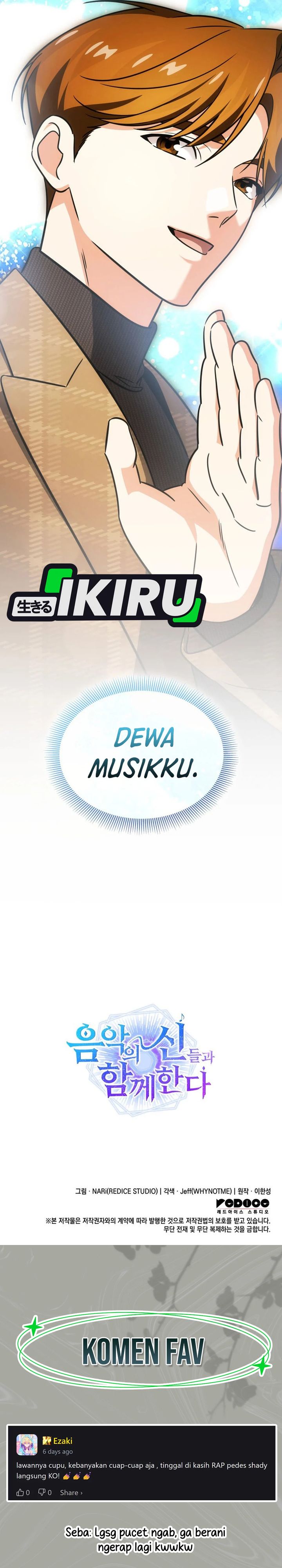 I Am With the Music Immortals Chapter 85 Gambar 39