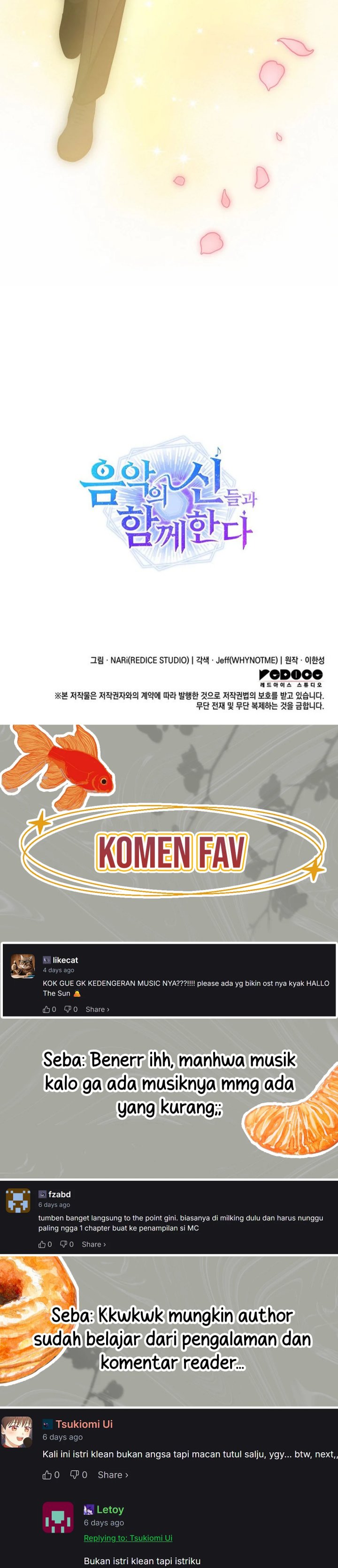 I Am With the Music Immortals Chapter 95 Gambar 40