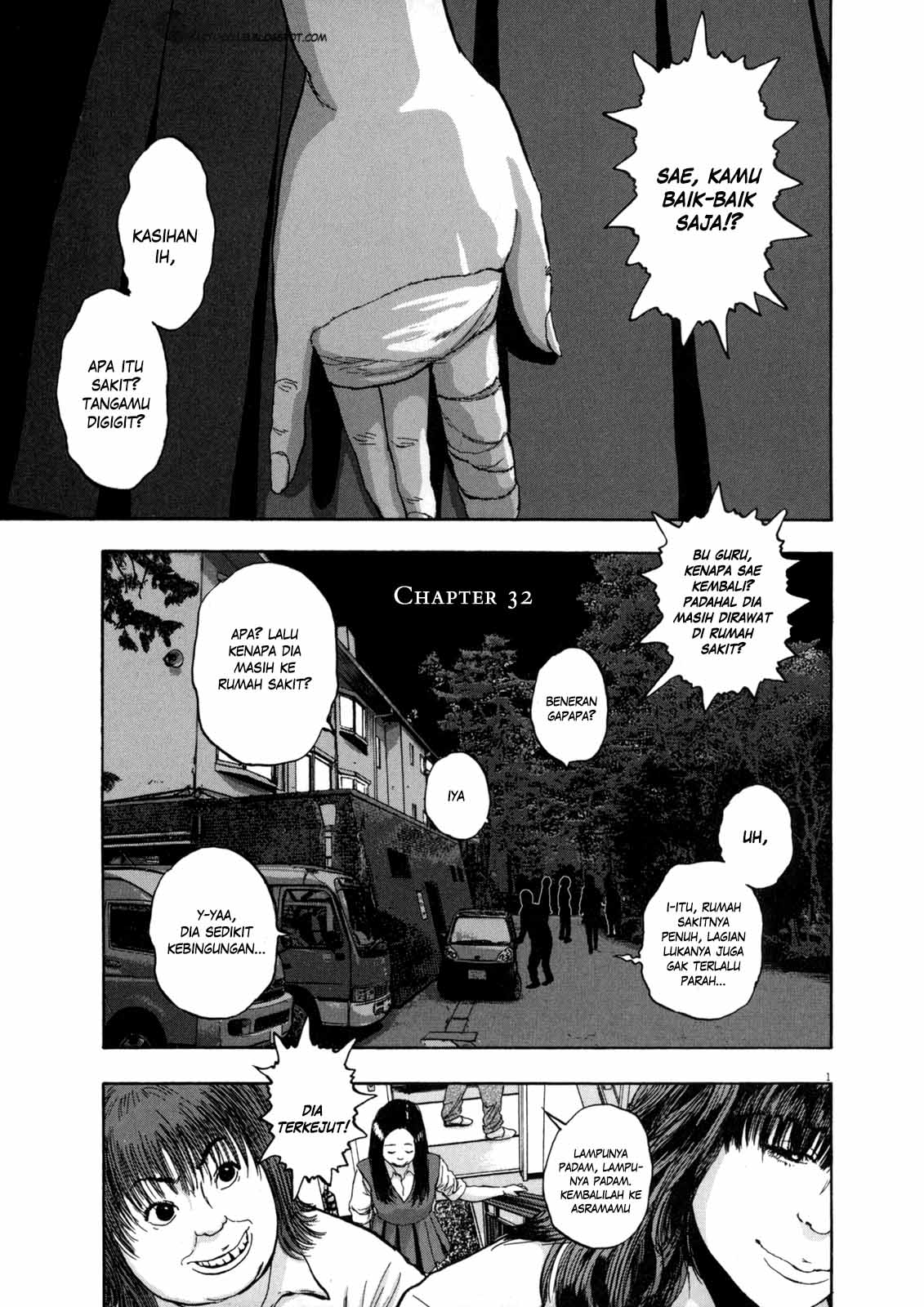 I Am a Hero Chapter 32 Gambar 1