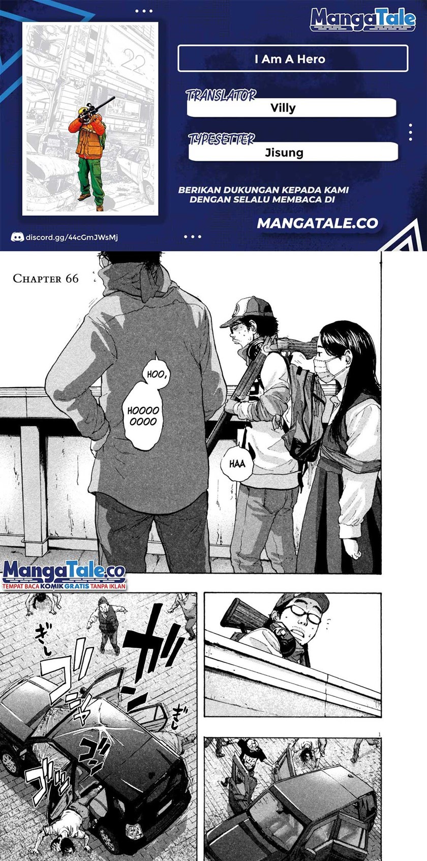 I Am a Hero Chapter 66 Gambar 1
