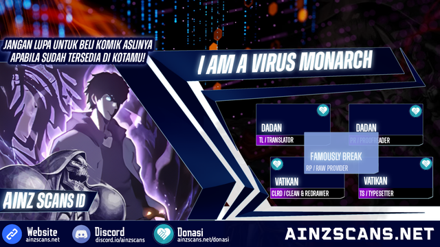 I Am the Virus Monarch Chapter 18 Gambar 1
